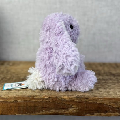Jellycat Yummy Bunny Lavender Bunny Rabbit - Mini Light Purple Lilac Rabbit Tags