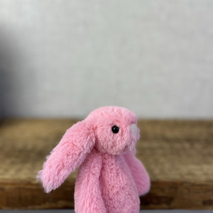 Jellycat Tiny Baby Bashful Sorbet Bunny - Pink Rabbit Retired Rare Mini 5"