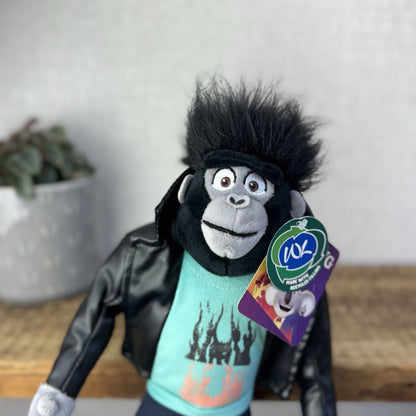 Sing 2 Johnny The Gorilla Soft Toy Plush Illumination Rare Sing Soft Toy
