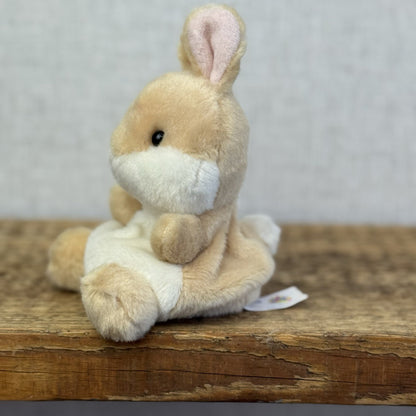 Aurora - Palm Pals Mini Beanbag Plush Ella Bunny BNWOT 5"