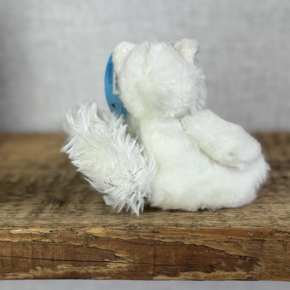 Blue Nose Friends Tinsel #123 - Small With Tags Fox White/Pink Beanie