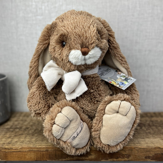 Bukowski Bears Great Kalulu - Large Retired Brown Mottled Beanie Rabbit Rare 14"