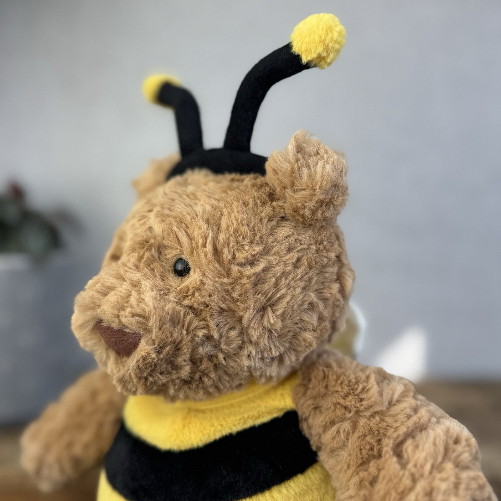 Bumblebee Bartholemew Bear Jellycat - New With Tags Bee Bear Soft Toy NWT 12"
