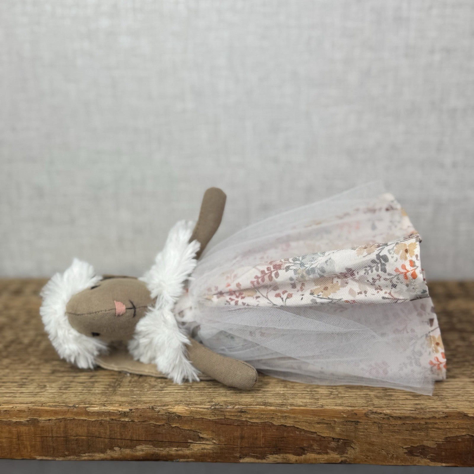Maileg Mini Bunny - Brown Mini Bunny Princess (Custom Princess Outfit)