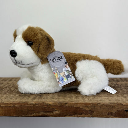 E&J classic St Bernard Puppy Dog - Vintage Dog Soft Toy Realistic Life Like Dog