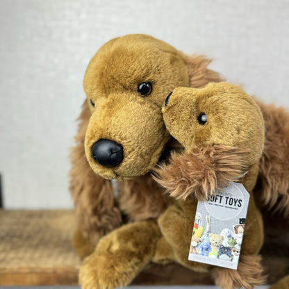 E&J Classic Prima Collection Mum & Baby Cocker Spaniel Large Size Pristine