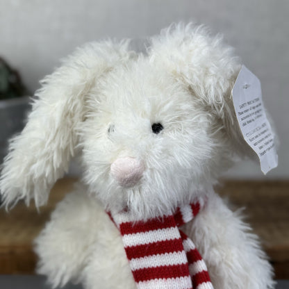Laura Ashley Angora Bunny - Angora Bunny In Red Scarf - Jellycat Collaboration