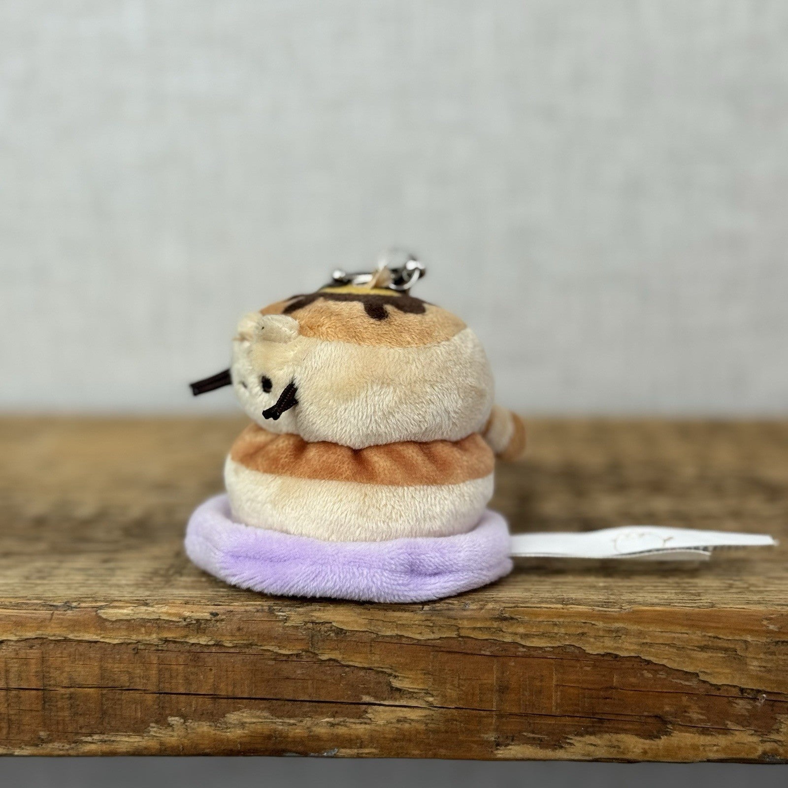 Gund Pusheen Cat - Breakfast Pancakes Blind Series Keychain Cute NWOT 3"