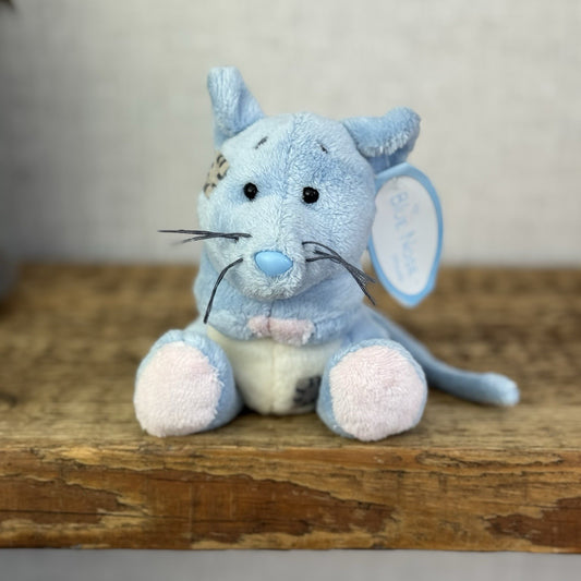 Blue Nose Friends Cheddar #65 - Mini Mouse Soft Toy Beanie Collectible Tags 5"