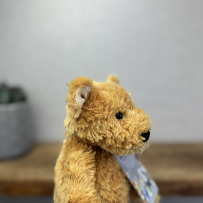 Jellycat Small Pickles Bear - Vintage Jellycat Golden Bear New Without Tags 12"