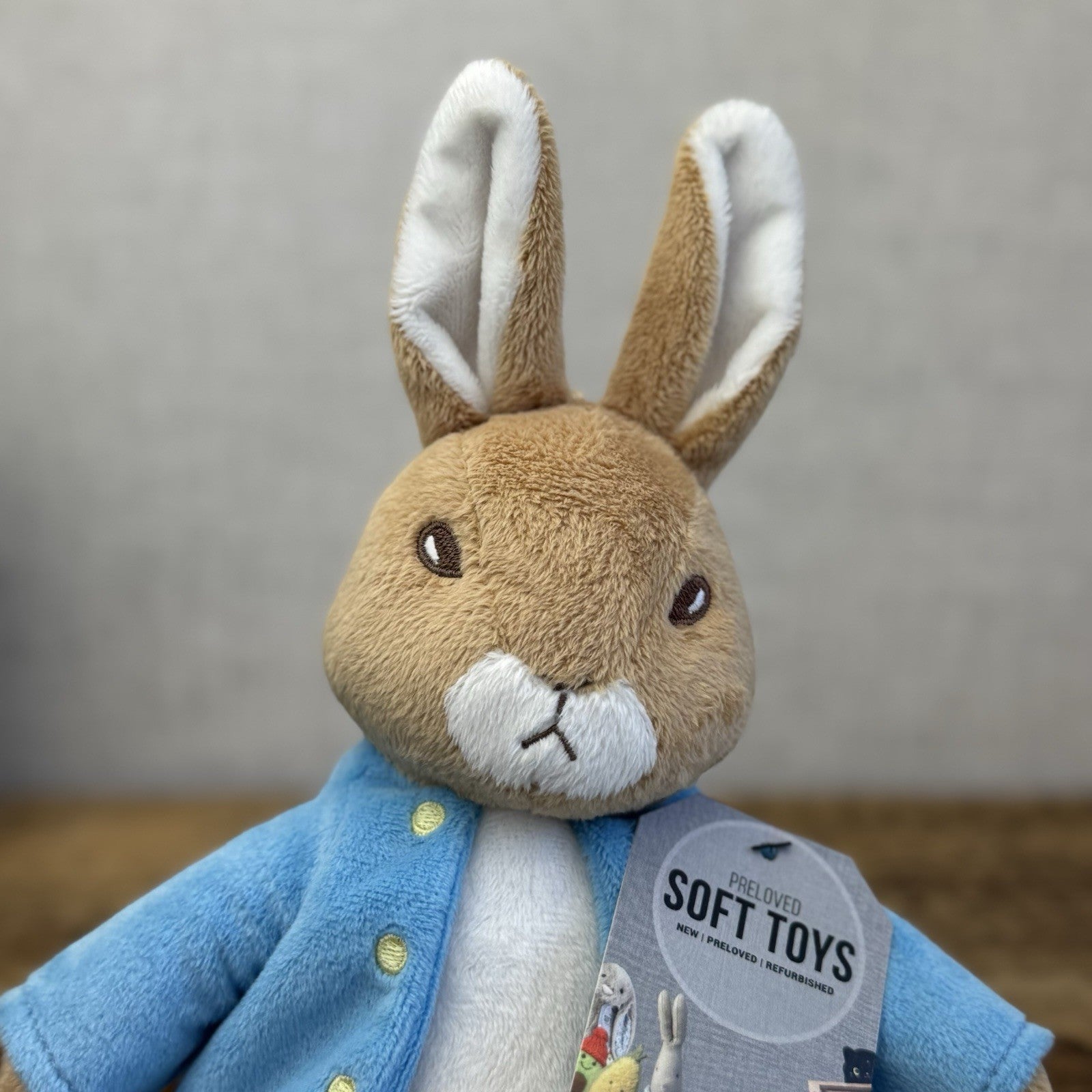 Marks & Spencers Soft Toy - My First Peter Rabbit - Peter Rabbit Plush -08209559