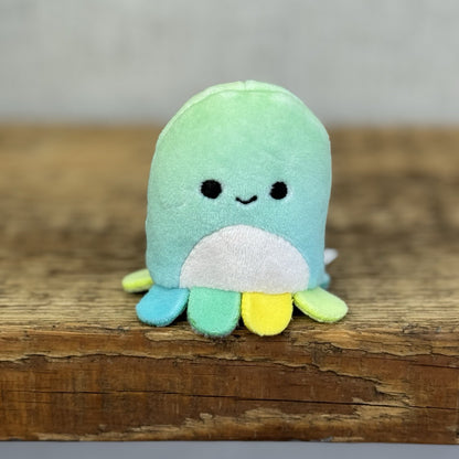 Squishmallow Squishville - Jonny Octopus Blue/Yellow Mini 2"(Multi Buy Discount)
