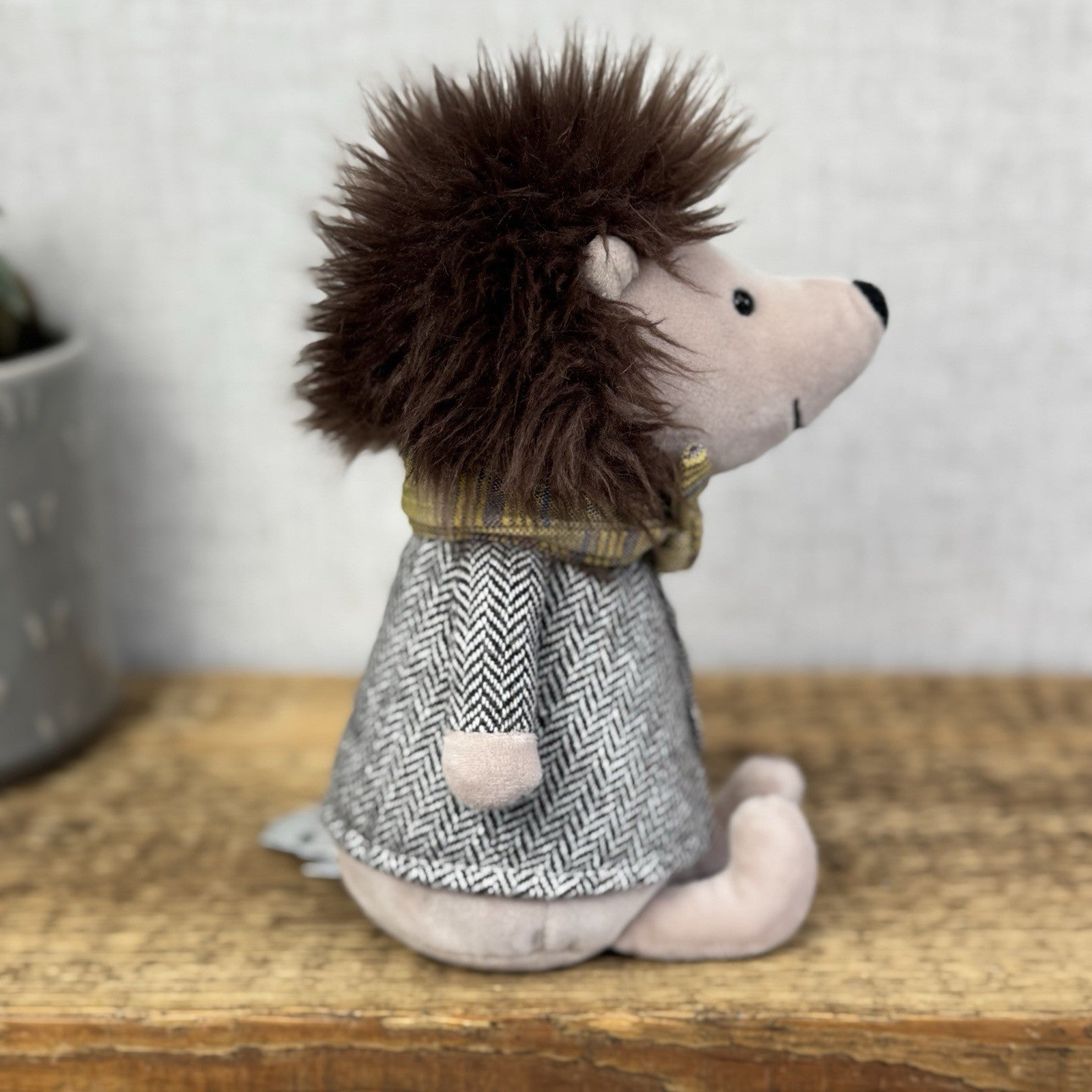 Jellycat Riverside Ramble Hedgehog - Waistcoat Wind In The Willows Retired 10”