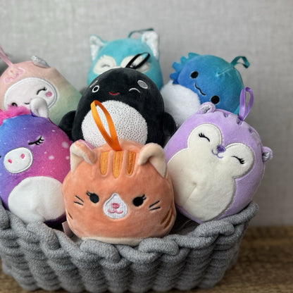 Squishmallow Christmas Bright Squad Ornaments - 4 inch Hangings Holiday Squish