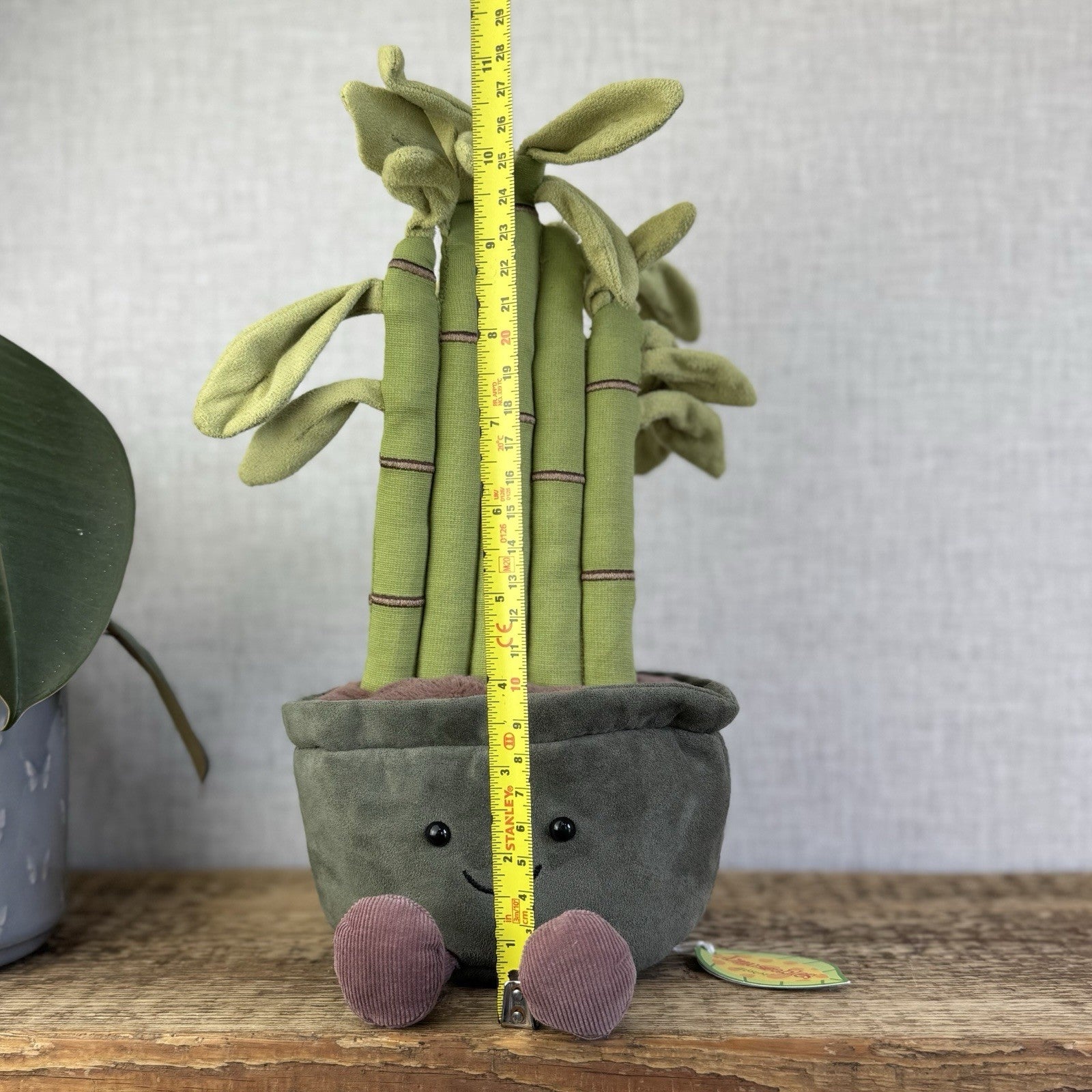 Jellycat Amuseable Potted Bamboo - Plant Soft Toy Display Plush Teddy 12"