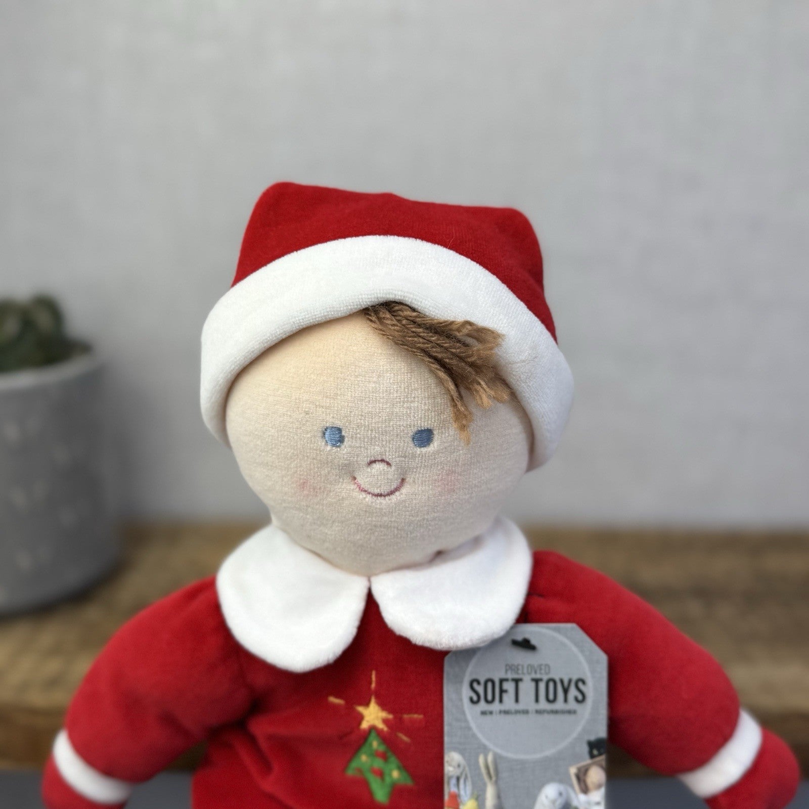 Russ Berrie - Baby Holly Dolly - Rare Vintage Soft Body Doll Plush Collectible