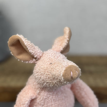 Manhattan Toy Company - Tip Toe Pig Vintage Soft Toy Beanie Piglet Ballet 7”