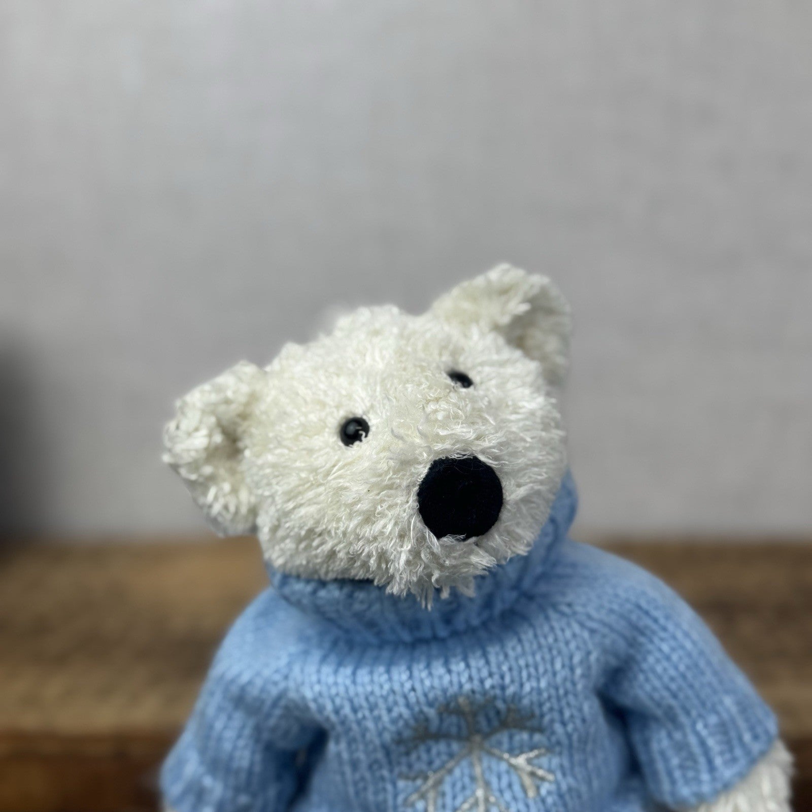 Jellycat Small Winter Tumbler Bear - Bunglie Style Bear Beanie Plush 11" Small