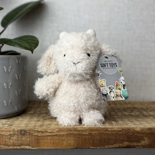 Jellycat Little Goat - Fluffy Little Goat Beanie Plush Soft Toy Small 7”