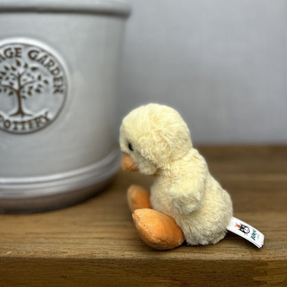 Jellycat Baby Poppet Chick - Baby Poppet Duck - Baby Poppet Duckling - Tiny 4" 