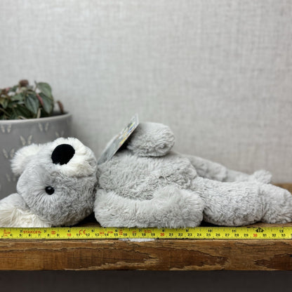 Jellycat Benji Koala Medium - Retired Soft Grey Beanie Koala Snugglet 14" (#2)