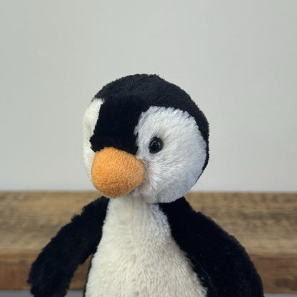 Jellycat Small Bobkin Penguin - Small Penguin Beanie Retired With Tags 6"