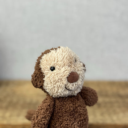 Jellycat Custom Made - Tiny Nugget Monkey (From soother) Mini Beanbag Monkey 5”