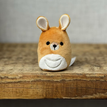 Squishmallow Squishville Keely Kangeroo - Down Under Squad - Tiny Kangeroo 2"