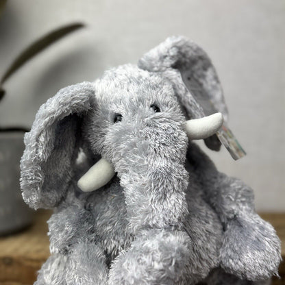 Jellycat Knotty Elephant - Jellycat Large Grey Floppy Elephant Toy Vintage 14"