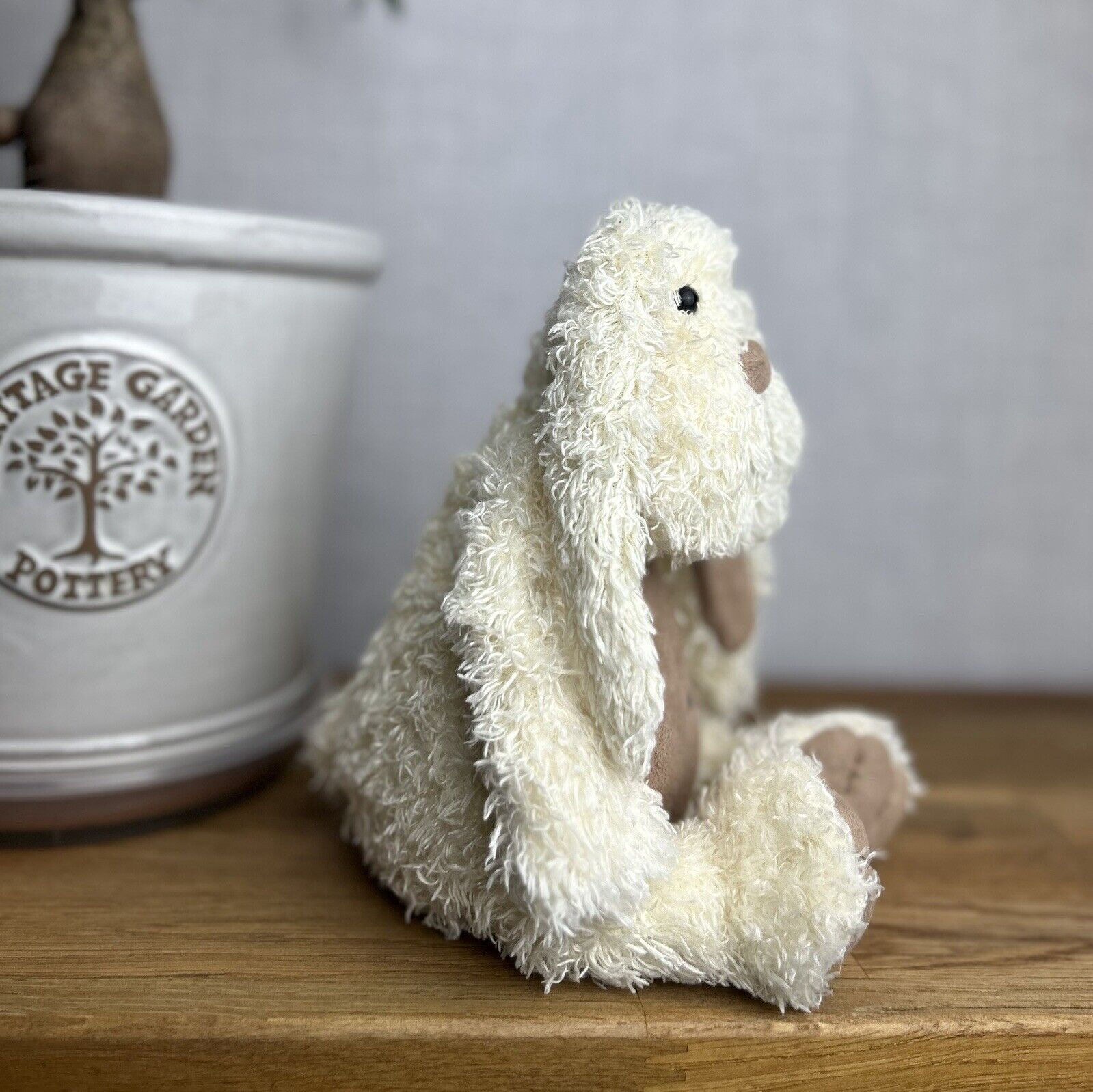 Jellycat Pootle Bunny - Jellycat Pot Belly Bunny- Cream Bunny - Bunglie 10"