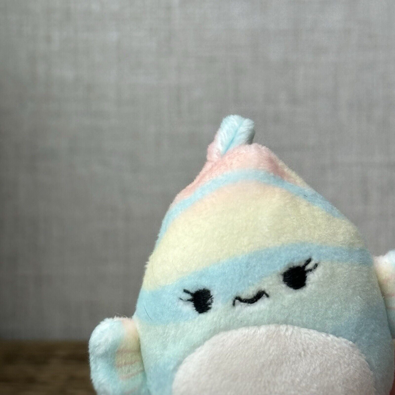 Squishville Sealife squad - Fabiola Tropical Fish - Tie Dye Fish Squishmallow 2"