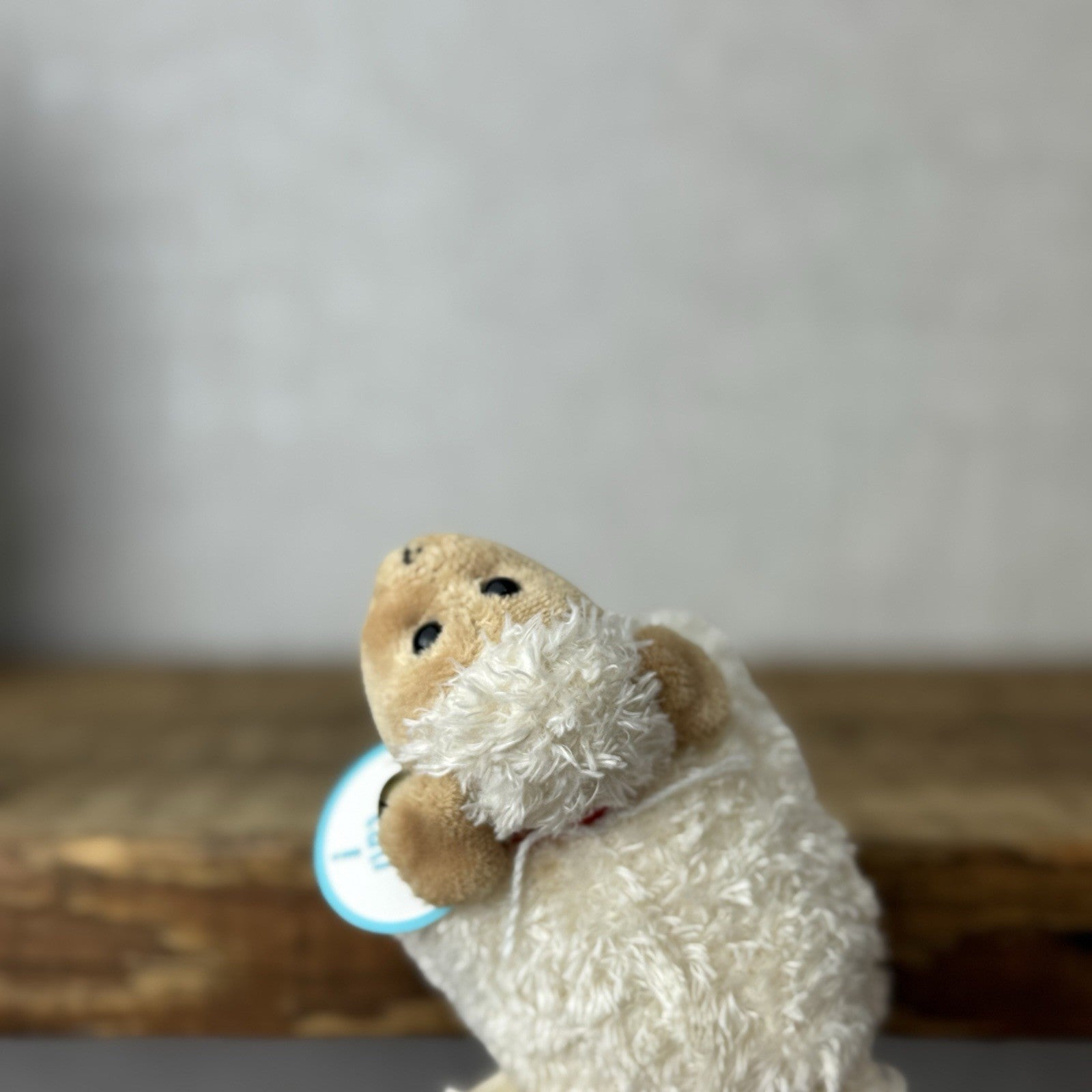 Jellycat Rare Bobtail Sheep - Collectible Lamb (misprinted Tag) Tiny Vintage 4”