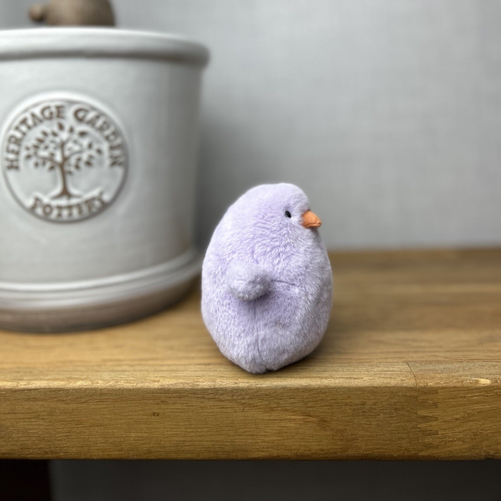 Jellycat Chicky Cheeper Violet - Small Chick - Fluffy Tiny Chick Purple - Lilac