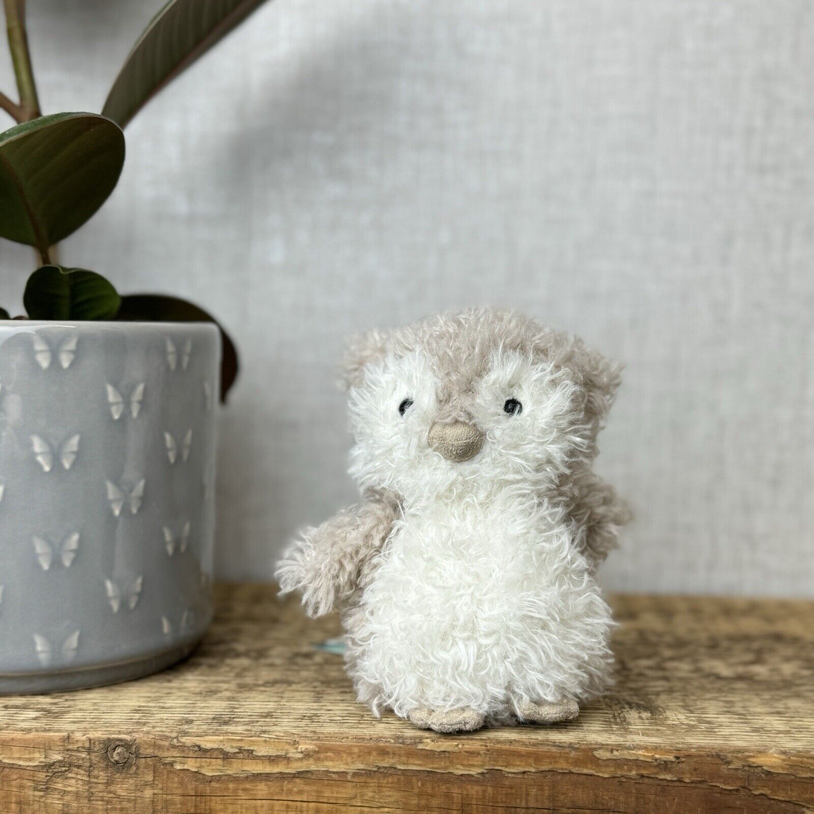 Jellycat Really Little Owl - Tiny Owl Jellycat Soft Toy Beanie Tiny Plush 6"
