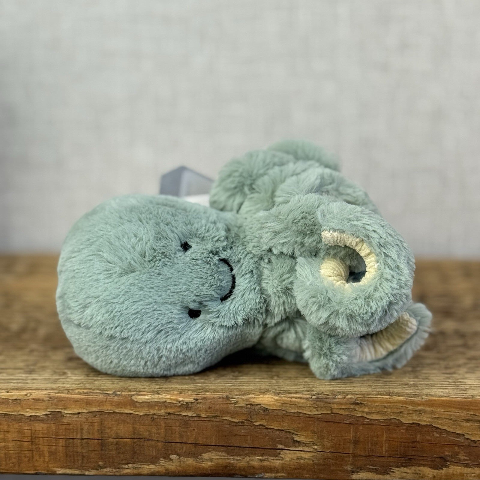 Jellycat Baby Odyssey Octopus - Mini Green Sea Creature Beanie Retired 5"