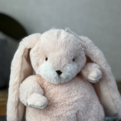 Bunnies By The Bay - Tiny Nibble Pink Bunny Soft Pink Beanie NWOT long Ears Cute