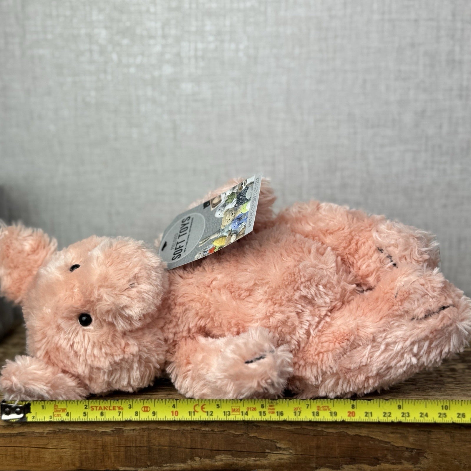 Jellycat Small Bartlesham Pig Teddy Pink Vintage Collectible Beanie Piglet 11”