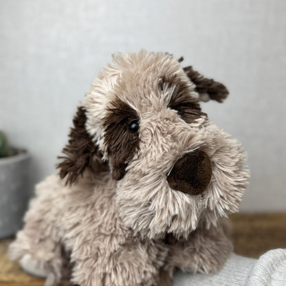 Jellycat Medium Truffles Spaniel Dog - Tan/Brown Floppy Dog Pillow Retired 15”