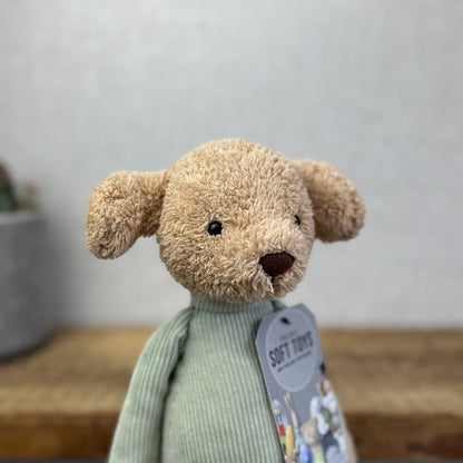 Jellycat Jumble Puppy - Dog Soft ToyPlush In Blue Jumper Retired Rare Beanie 12”