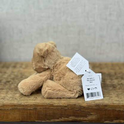 Jellycat Tiny Smudge Bear - Miniature Bear Beanie Plush New With Tags Retired 7"