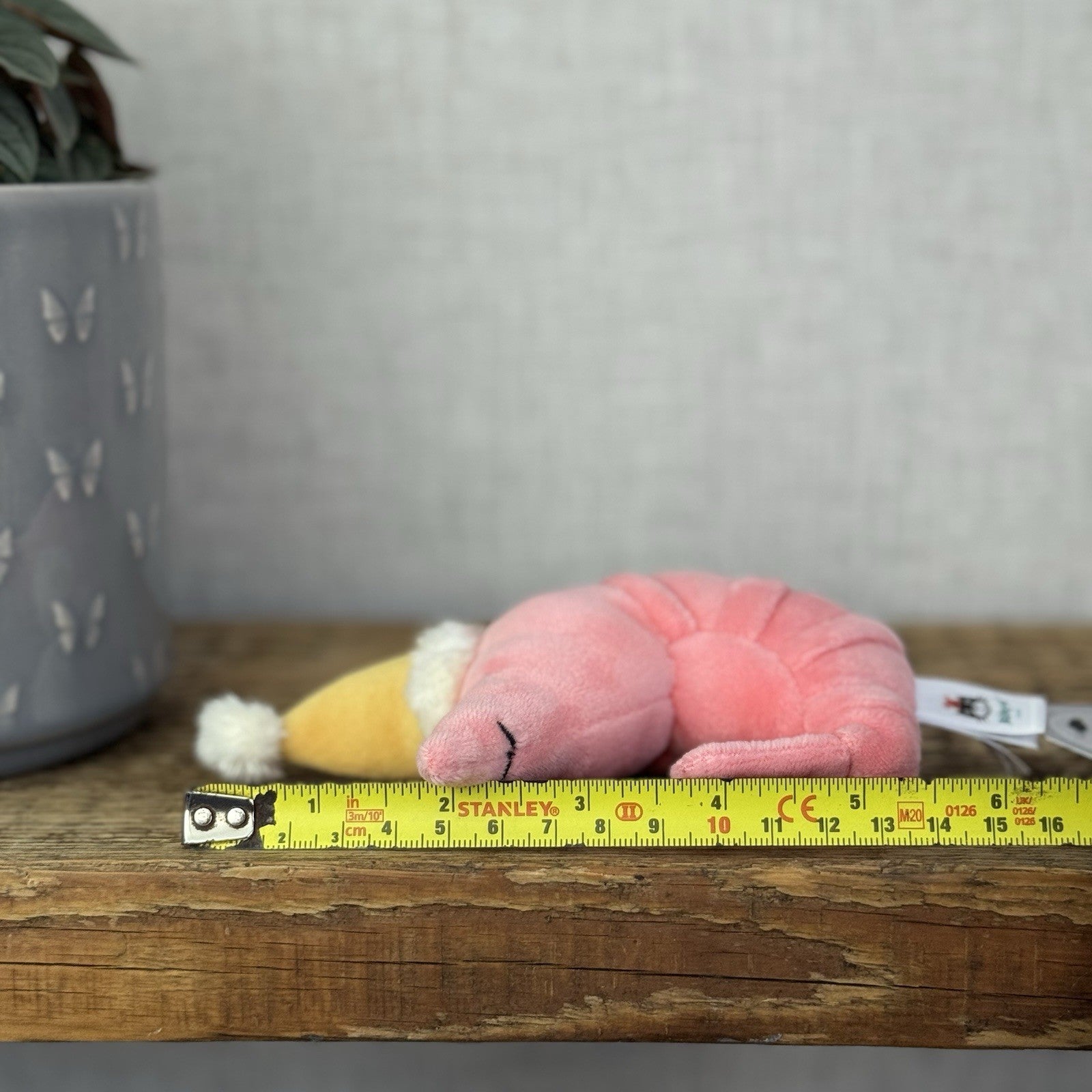 Jellycat Celebration Crustacean Shrimp Prawn Soft Toy Plush - Shrimp In Hat (#2)