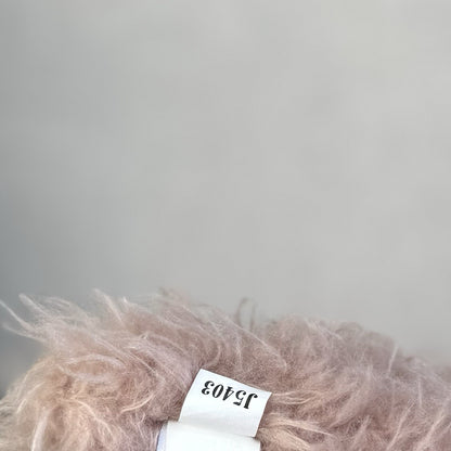 Jellycat Bonbon Ostrich Plush Toy - Small Fluffy Pink Ostrich Beanie Retired 10”