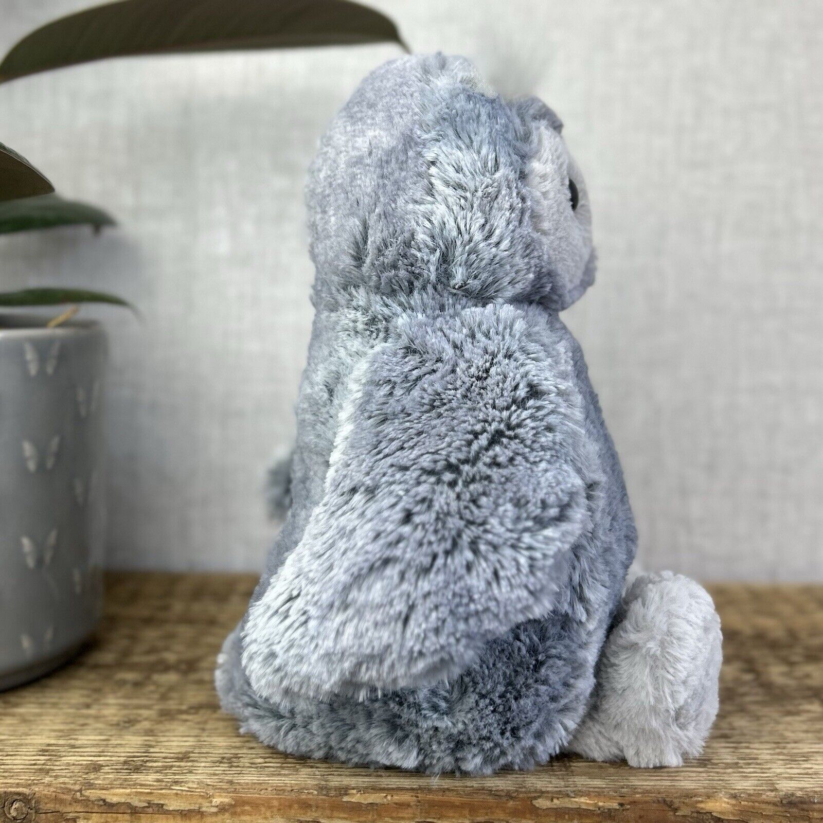 Jellycat Bashful Owl Forest Folk Oak Owl Retired Grey/Silver Woodland Owl 12"