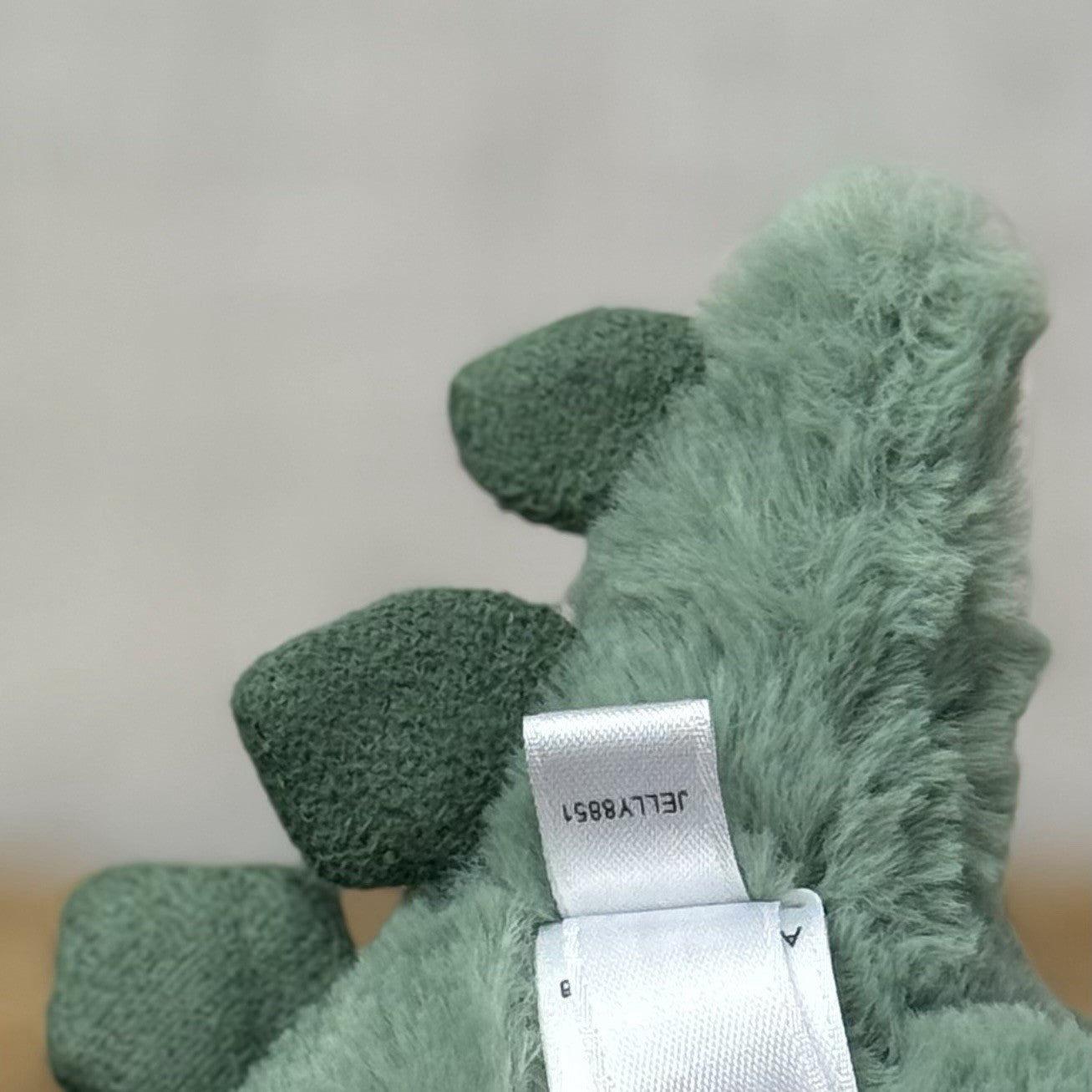 Jellycat Mini Fossily Stegosaurus - Tiny Dinosaur Beanie Plush Mini Dino 6" (#2)