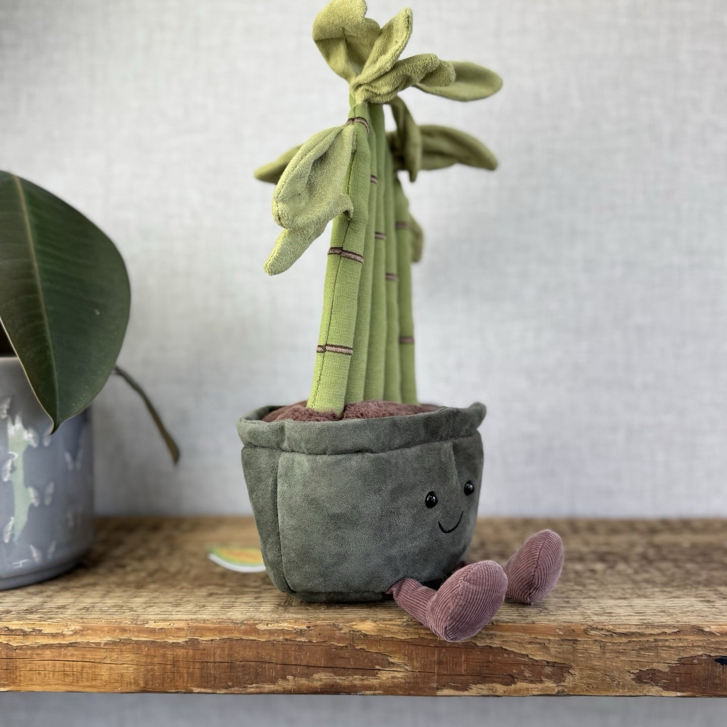 Jellycat Amuseable Potted Bamboo - Plant Soft Toy Display Plush Teddy 12"