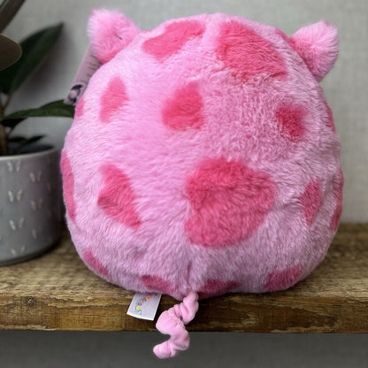 Squishmallow Gwendle the Pink Pig 12” FuzzMallow Plush - Pink Fluffy Pig Squish