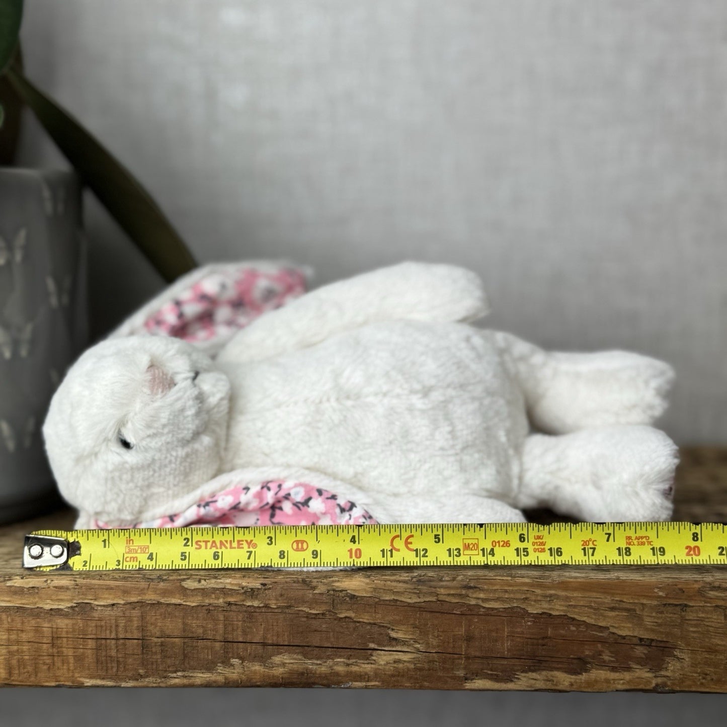 Jellycat Small Blossom Cherry Bunny Rabbit - Cream Rabbit Blossom Little 8”