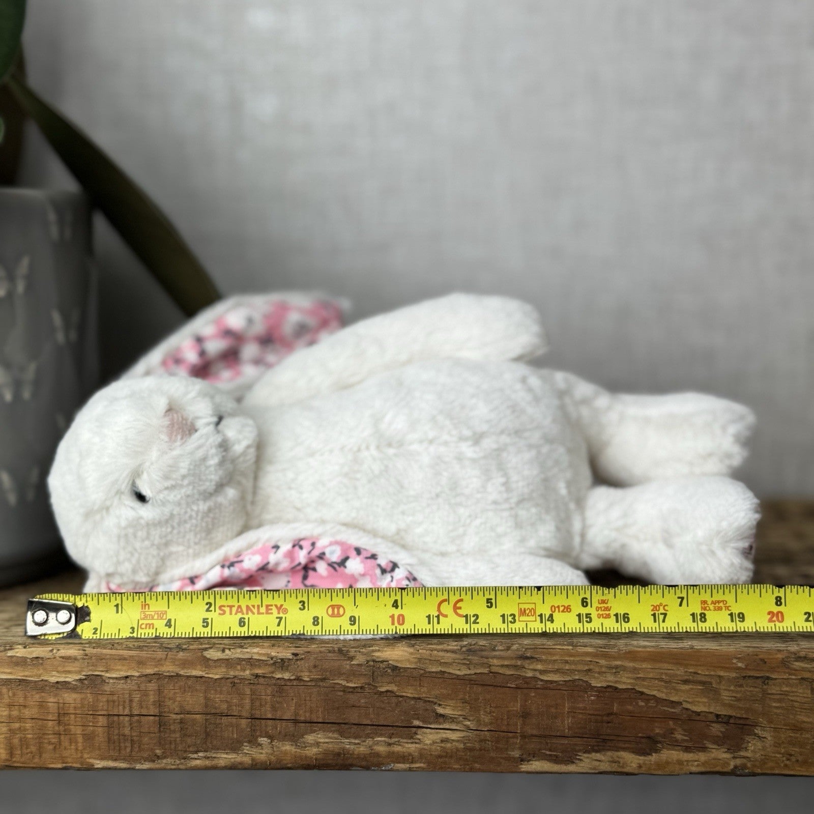 Jellycat Small Blossom Cherry Bunny Rabbit - Cream Rabbit Blossom Little 8”