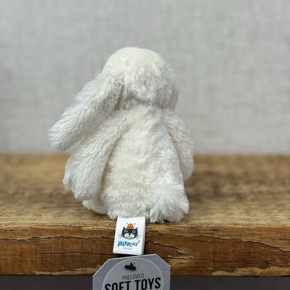 Jellycat Tiny Baby Cream Blossom Bashful Bunny - Tiny Floral Rabbit  Bunny 5”