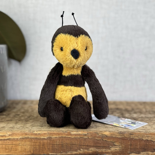 Jellycat Small Bashful Bee - Bumble Bee Plush Beanie Soft Toy Retired 8” (#2)